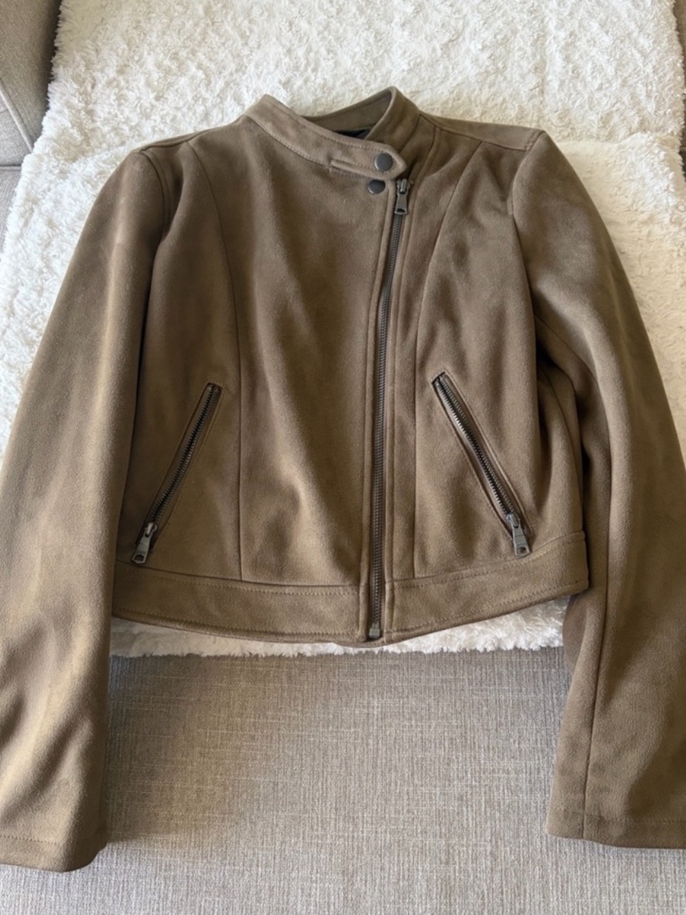 Vintage Y2K archive suede jacket